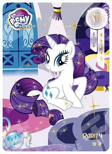YH-F01-045 - KAYOU MLP Rainbow Edition Chinese Series 1 (T3W1) SR card
