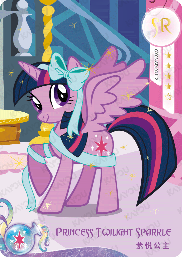 QY03-SR-001L5 KAYOU MLP Fun Moments Edition Fun Moments 3 SR bundle card