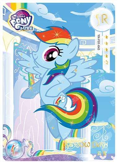 YH-F01-043 - KAYOU MLP Rainbow Edition Chinese Series 1 (T3W1) SR card