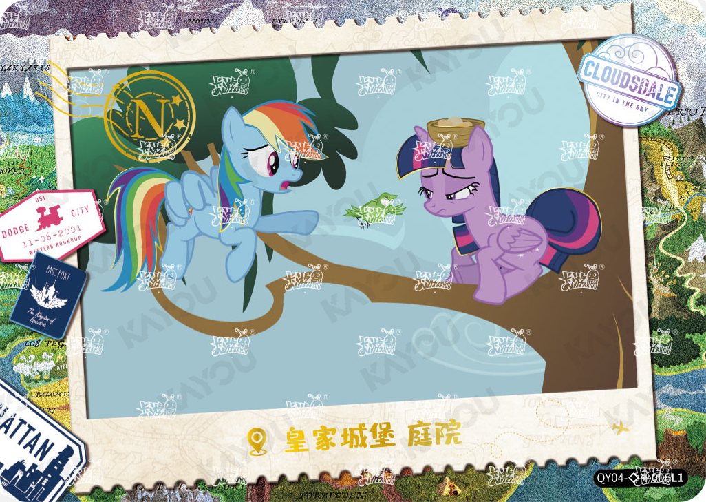 QY04-◇N-006L5 KAYOU MLP Fun Moments Edition Fun Moments 4 Hidden Diamond N bundle card