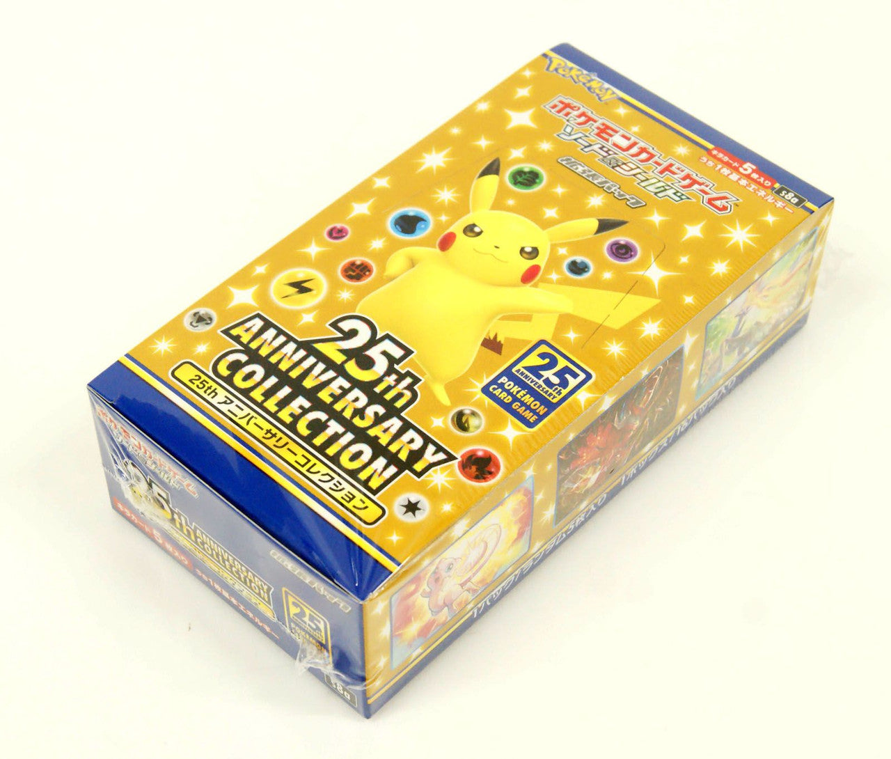Pokemon TCG 25th Anniversary Collection S8a Japanese booster box - front packaging