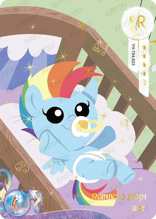 YH-T04-023 KAYOU MLP Moon Edition Moon 4 SR bundle card