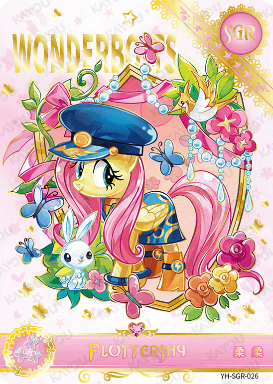 YH-SGR-026 Fluttershy KAYOU MLP Moon Edition Chinese Series 4 SGR single card