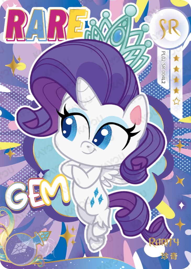 PL02-SR-004 KAYOU MLP Qi Meng Party Edition Qi Meng Party 2 SR bundle card