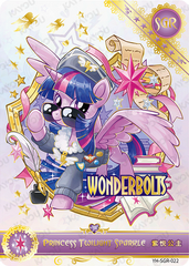 YH-SGR-022 Princess Twilight Sparkle KAYOU MLP Moon Edition Chinese Series 4 SGR single card