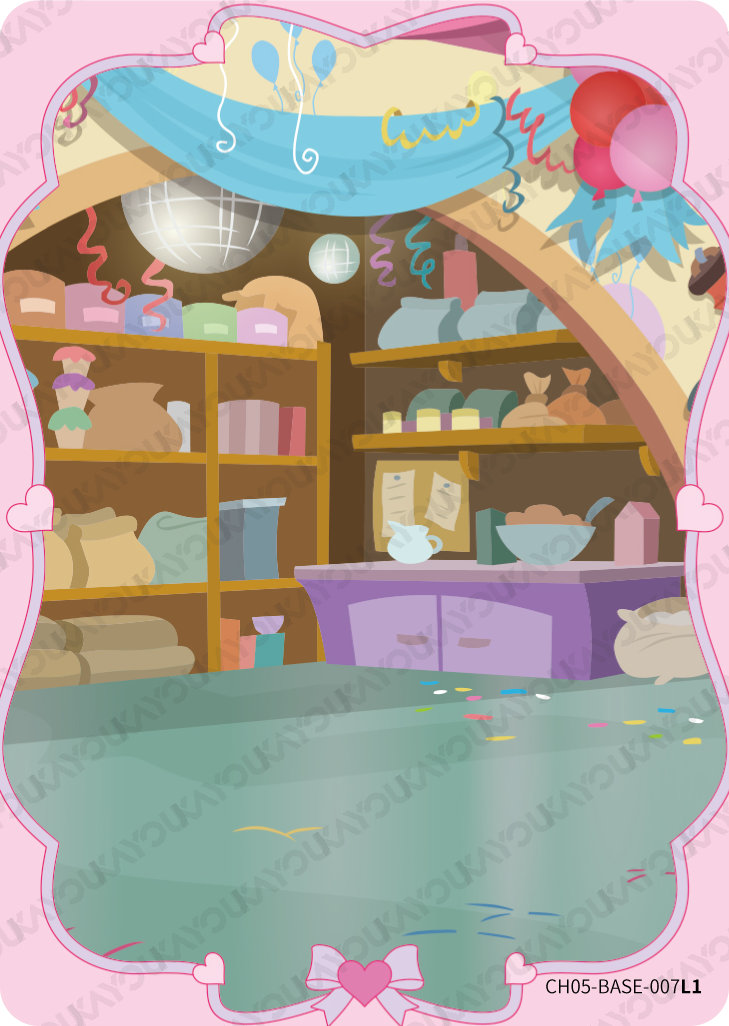 CH05-BASE-007 KAYOU MLP Rainbow Edition Rainbow 5 BASE bundle card