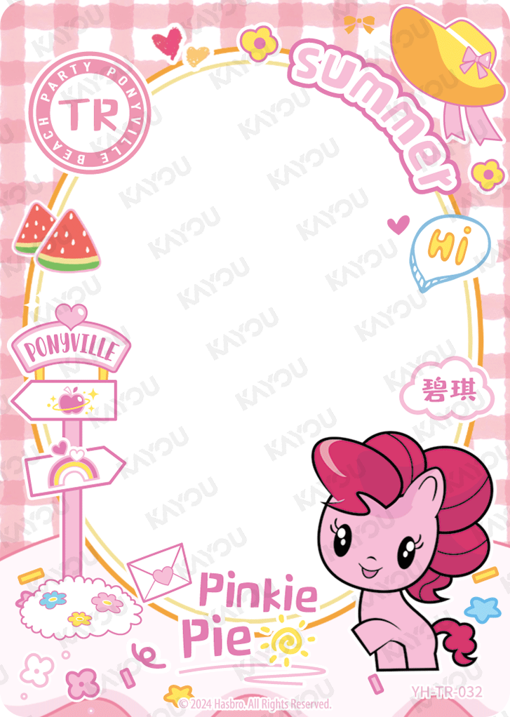 YH-TR-032 KAYOU MLP Rainbow Edition Rainbow 3 TR bundle card