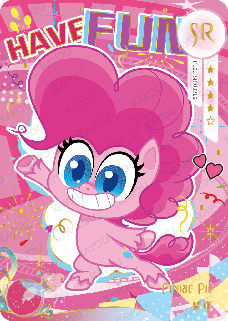 PL02-SR-002 KAYOU MLP Qi Meng Party Edition Qi Meng Party 2 SR bundle card