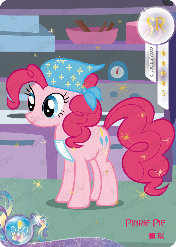 QY03-SR-002L5 KAYOU MLP Fun Moments Edition Fun Moments 3 SR bundle card