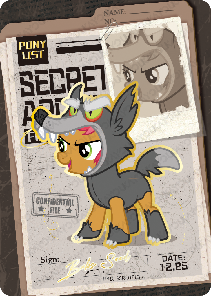 HY10-SSR-015L5 KAYOU MLP Moon Edition Moon 10 SSR bundle card