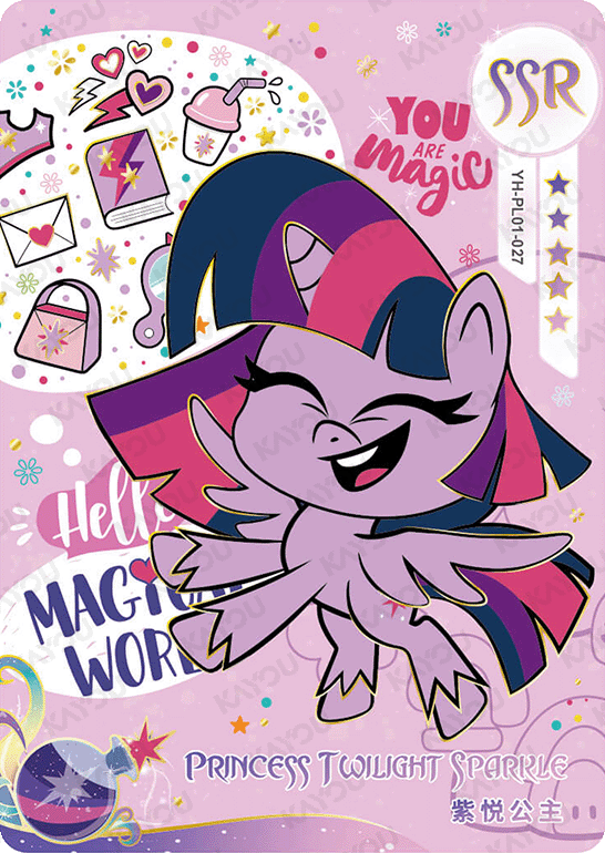 YH-PL01-027 KAYOU MLP Qi Meng Party Edition Qi Meng Party 1 SSR bundle card