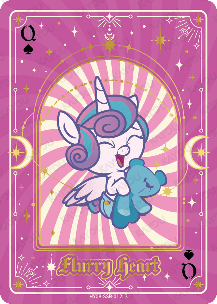HY08-SSR-012L5 KAYOU MLP Moon Edition Moon 8 SSR bundle card