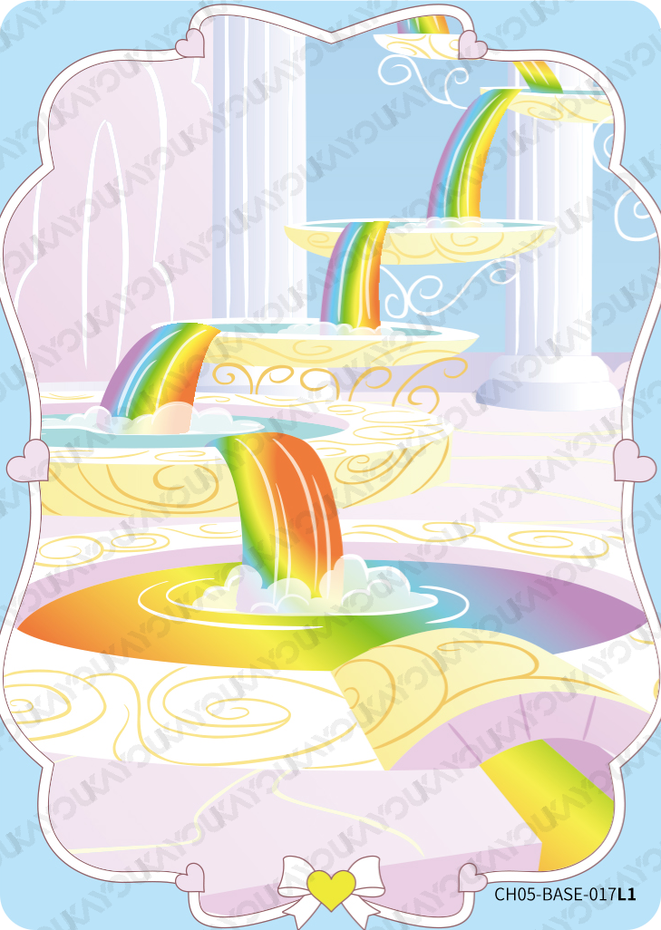 CH05-BASE-017 KAYOU MLP Rainbow Edition Rainbow 5 BASE bundle card