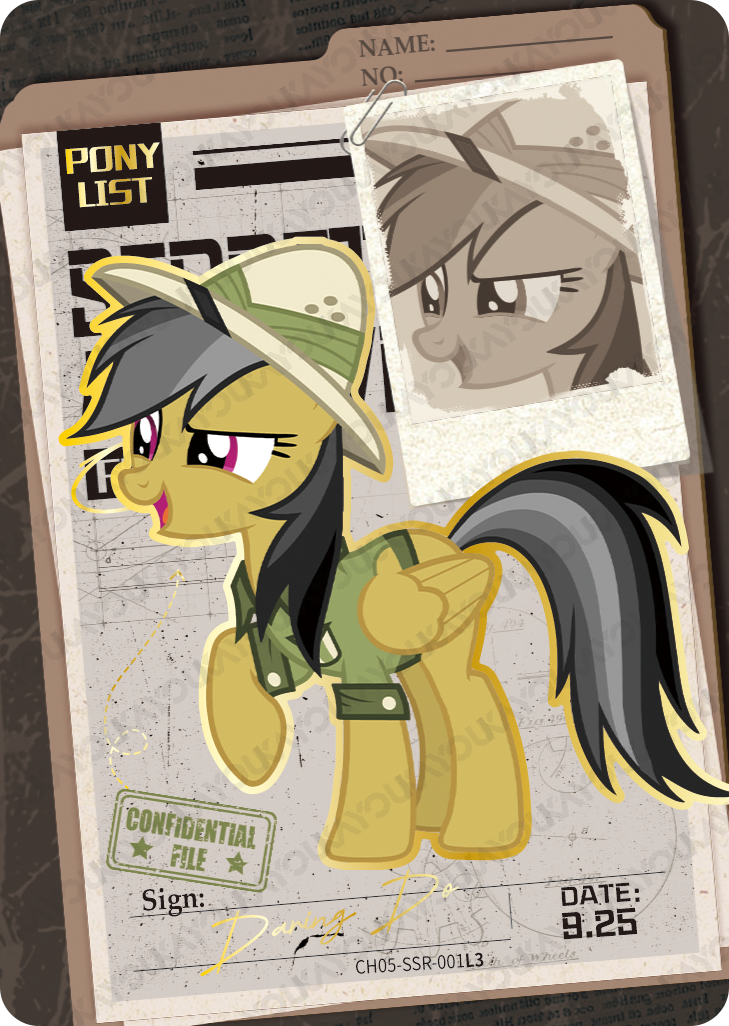 CH05-SSR-001 KAYOU MLP Rainbow Edition Rainbow 5 SSR bundle card
