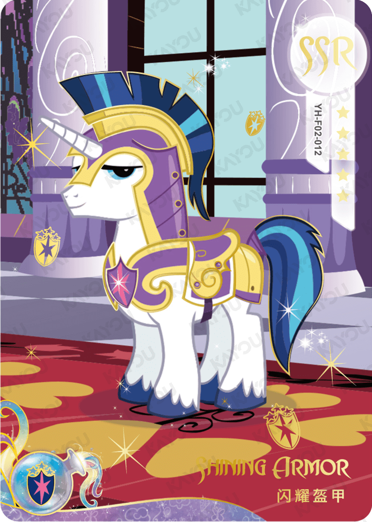 YH-F02-012 KAYOU MLP Rainbow Edition Rainbow 2 SSR bundle card