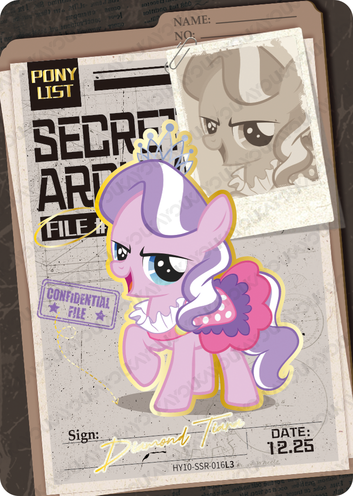 HY10-SSR-016L5 KAYOU MLP Moon Edition Moon 10 SSR bundle card