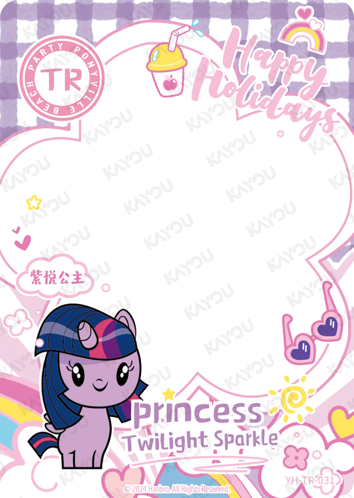 YH-TR-031 KAYOU MLP Rainbow Edition Rainbow 3 TR bundle card