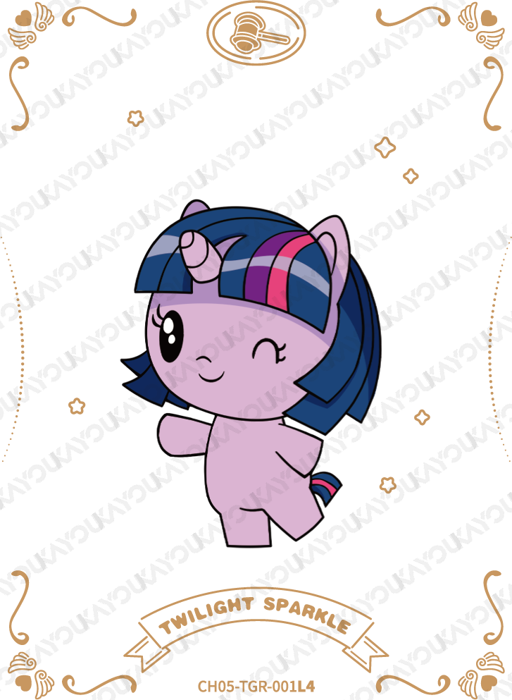 CH05-TGR-001 KAYOU MLP Rainbow Edition Rainbow 5 TGR bundle card