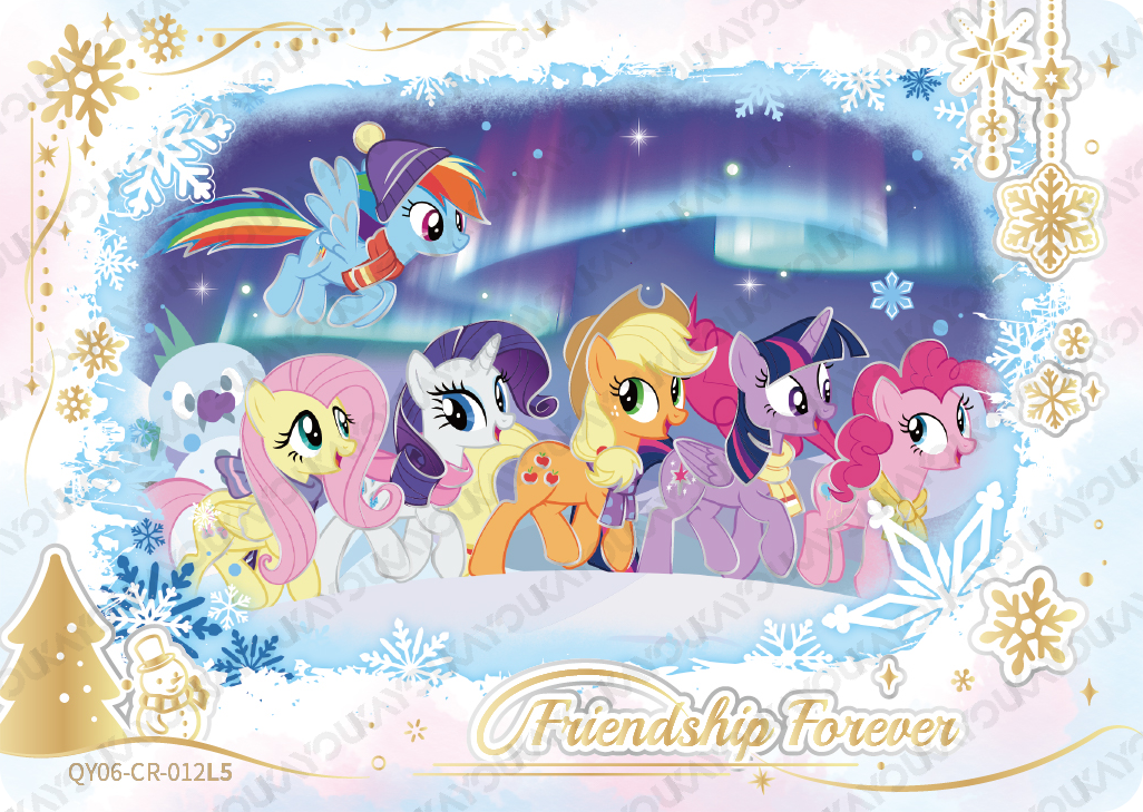 QY06-CR-012L5 KAYOU MLP Fun Moments Edition Fun Moments 6 CR single card