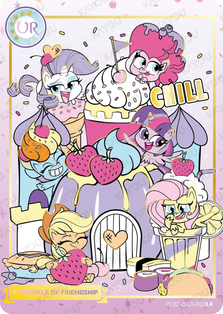 PL02-HiddenDiamond-UR-010 KAYOU MLP Qi Meng Party Edition Qi Meng Party 2 Hidden Diamond UR bundle card