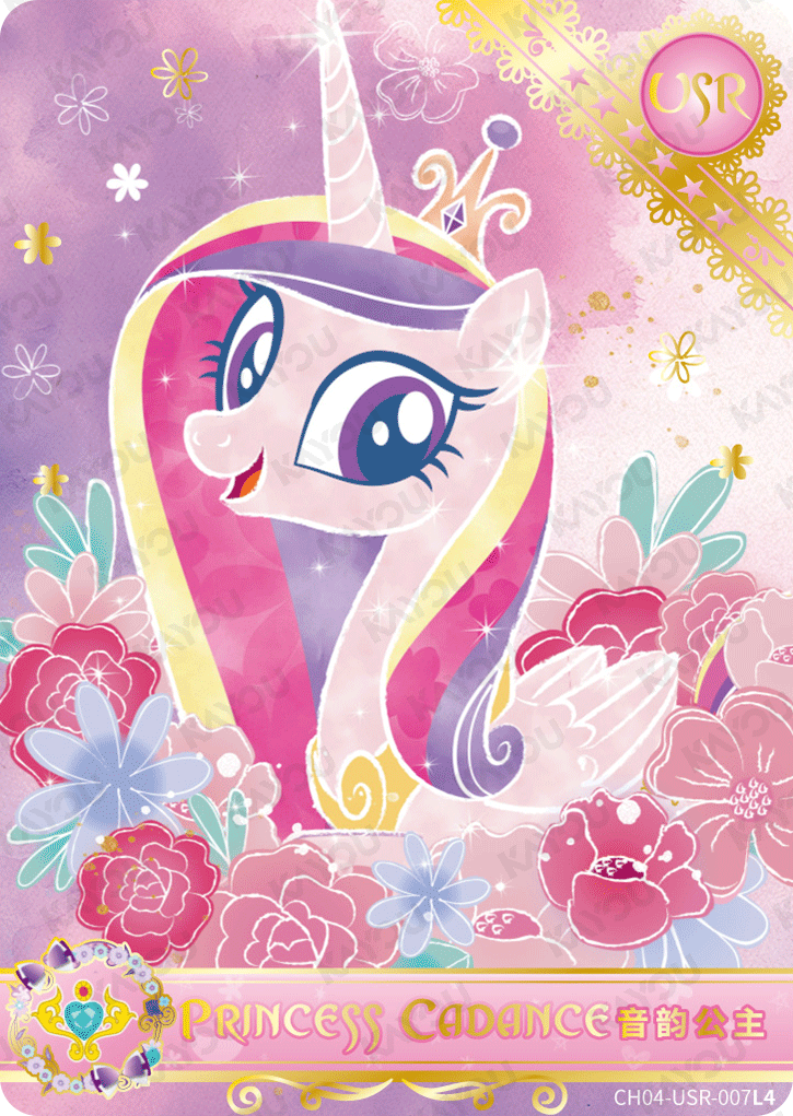 CH04-USR-007L4 KAYOU MLP Rainbow Edition Rainbow 4 USR single card