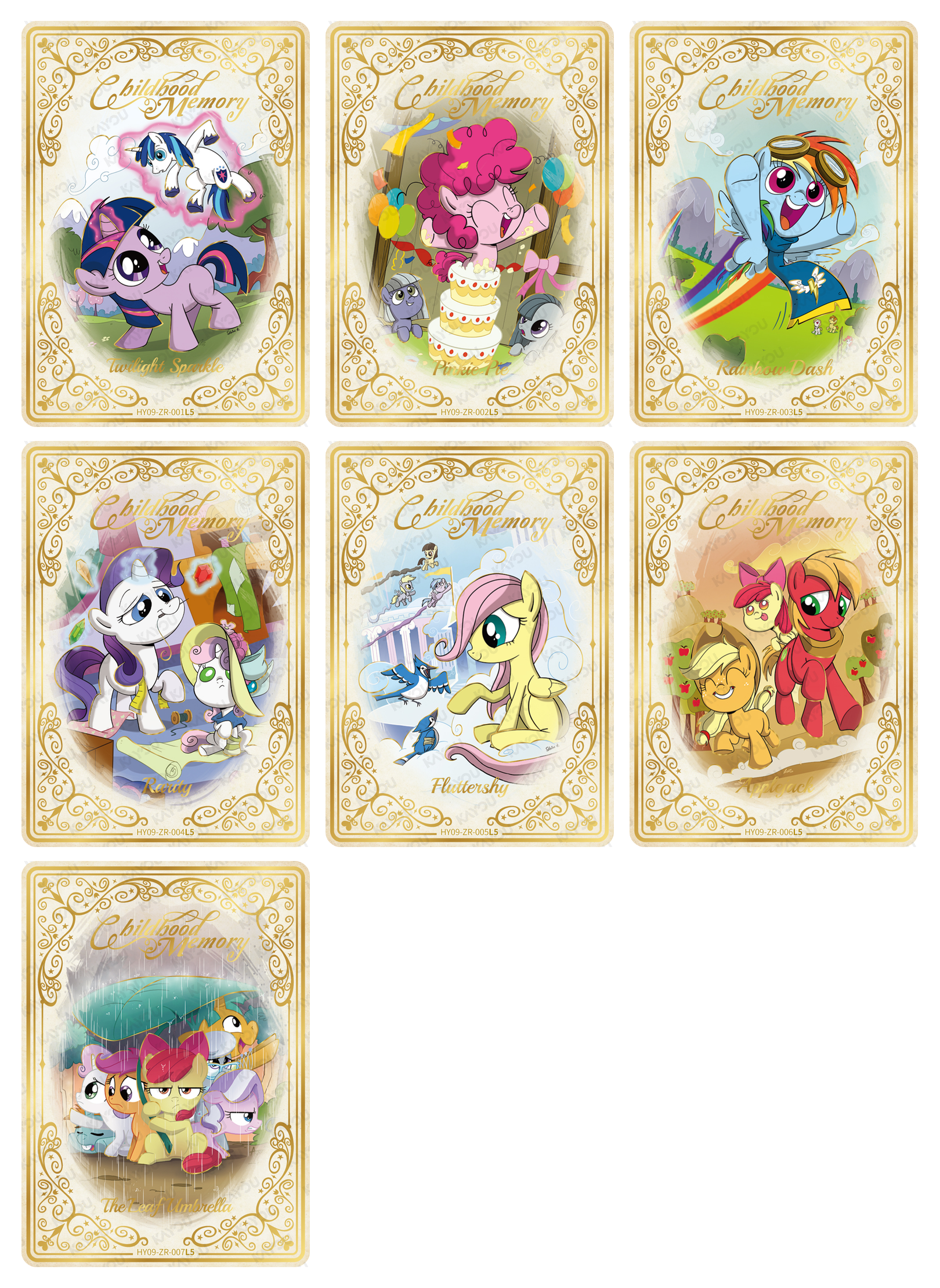 Moon 9 ZR Full Bundle - all 7 cards - 99190c78d2698ff9