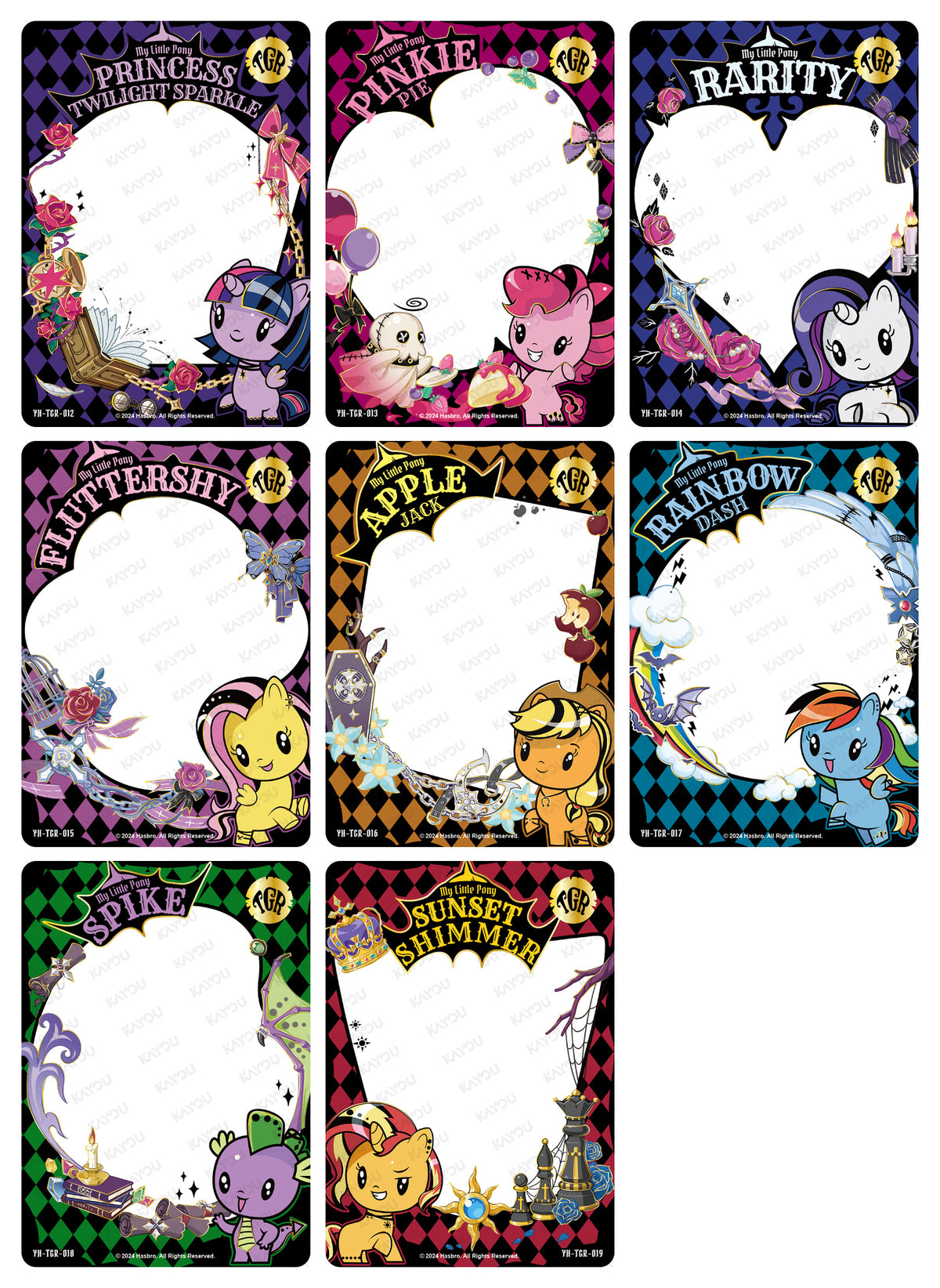 Rainbow 3 TGR Full Bundle - all 8 cards - 6f9323149e2ef645