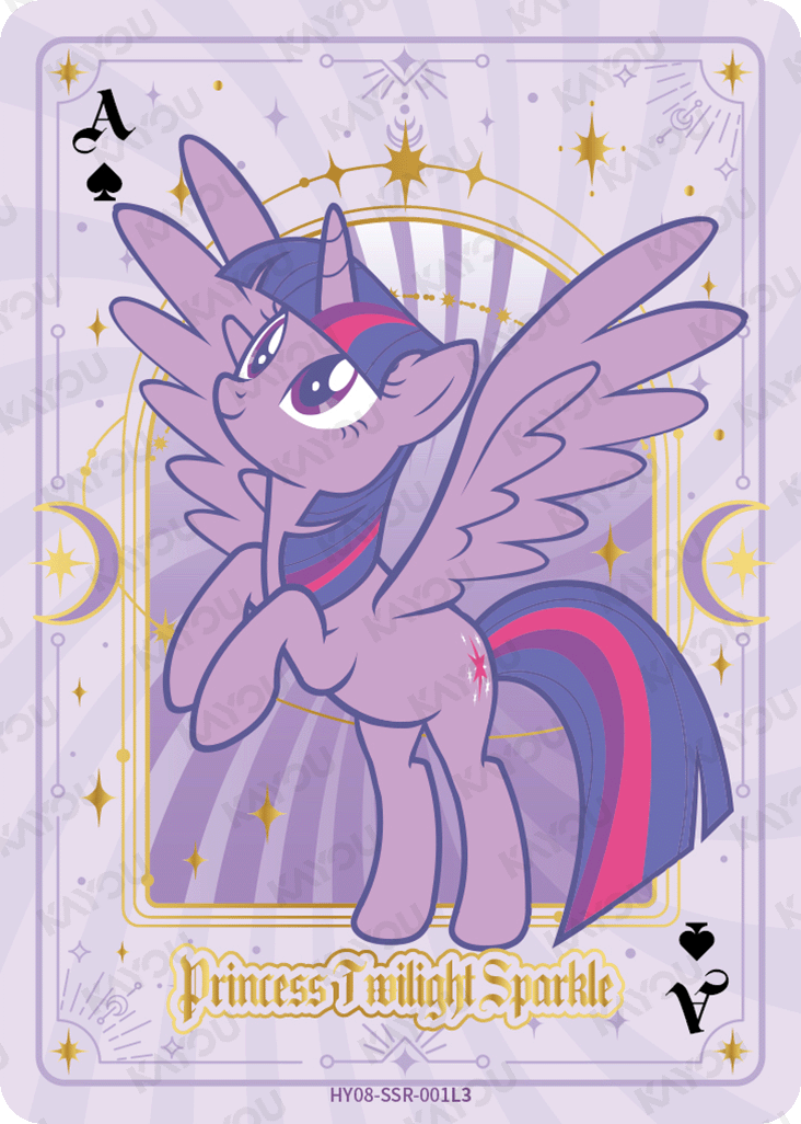 HY08-SSR-001L5 KAYOU MLP Moon Edition Moon 8 SSR bundle card