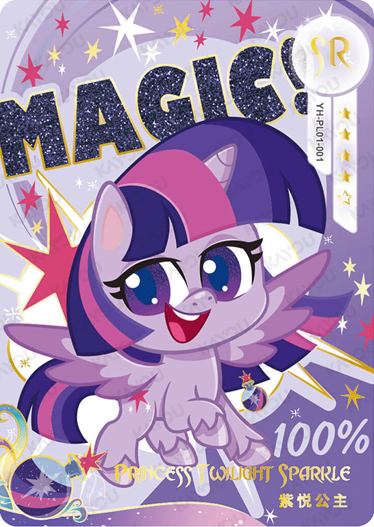 YH-PL01-001 KAYOU MLP Qi Meng Party Edition Qi Meng Party 1 SR bundle card