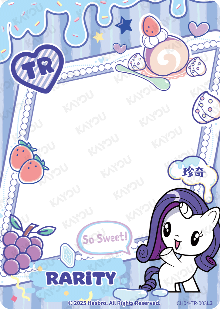 Rainbow 4 TR CH04-TR-003L3 - Rarity - source c008dd978f874d86