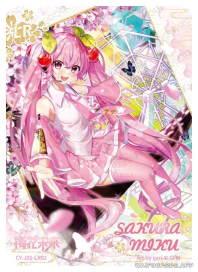 CY-J05-LR02 KAYOU Hatsune Miku LR single card