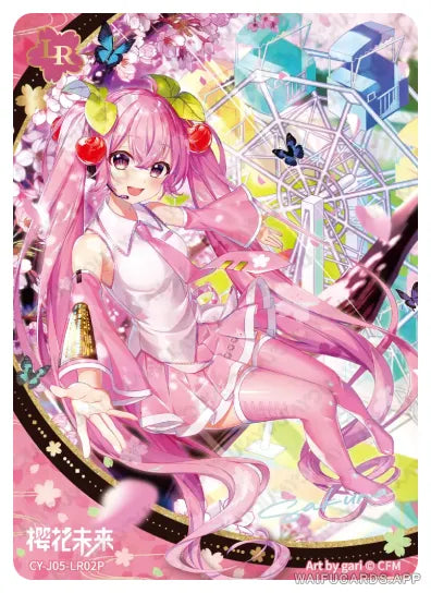 CY-J05-LR02P KAYOU Hatsune Miku LR Parallel single card