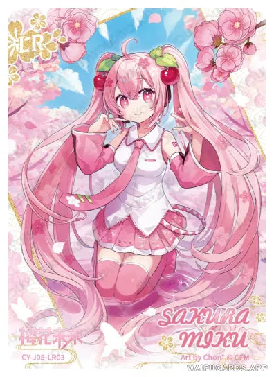 CY-J05-LR03 KAYOU Hatsune Miku LR single card