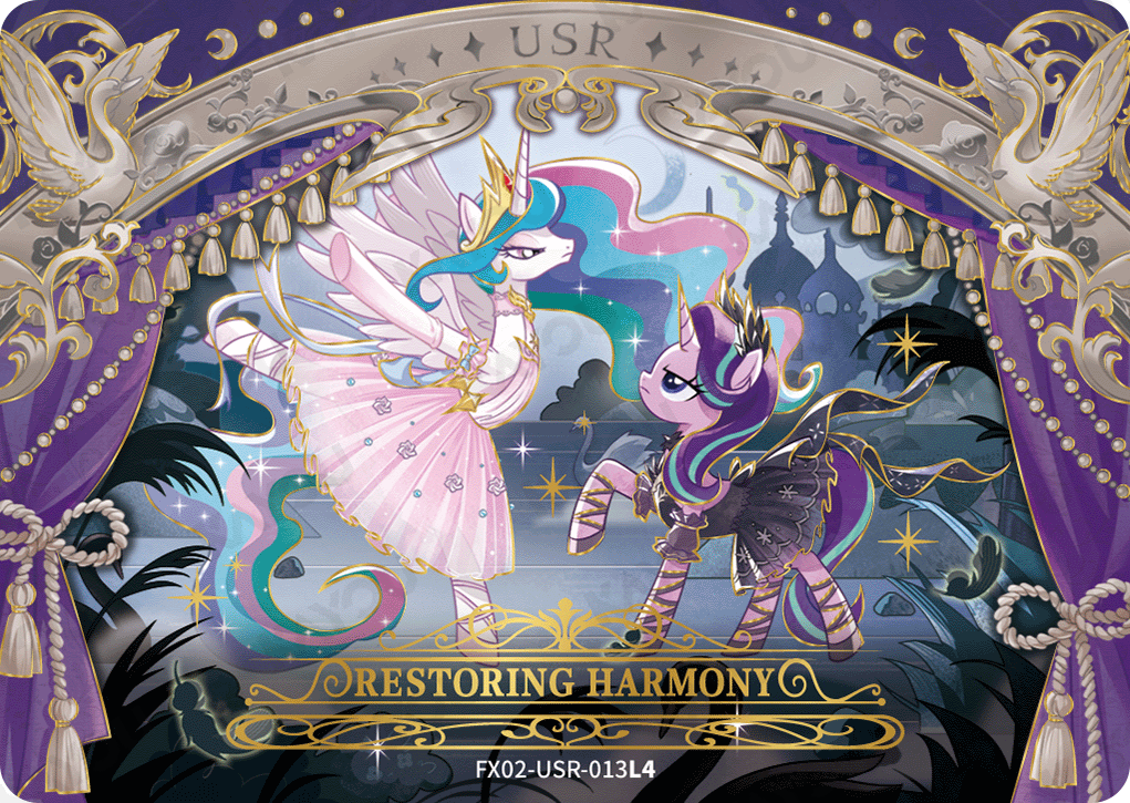 Star 2 USR FX02-USR-013 - Princess Celestia, Starlight Glimmer - source aa524d6da974ae9a