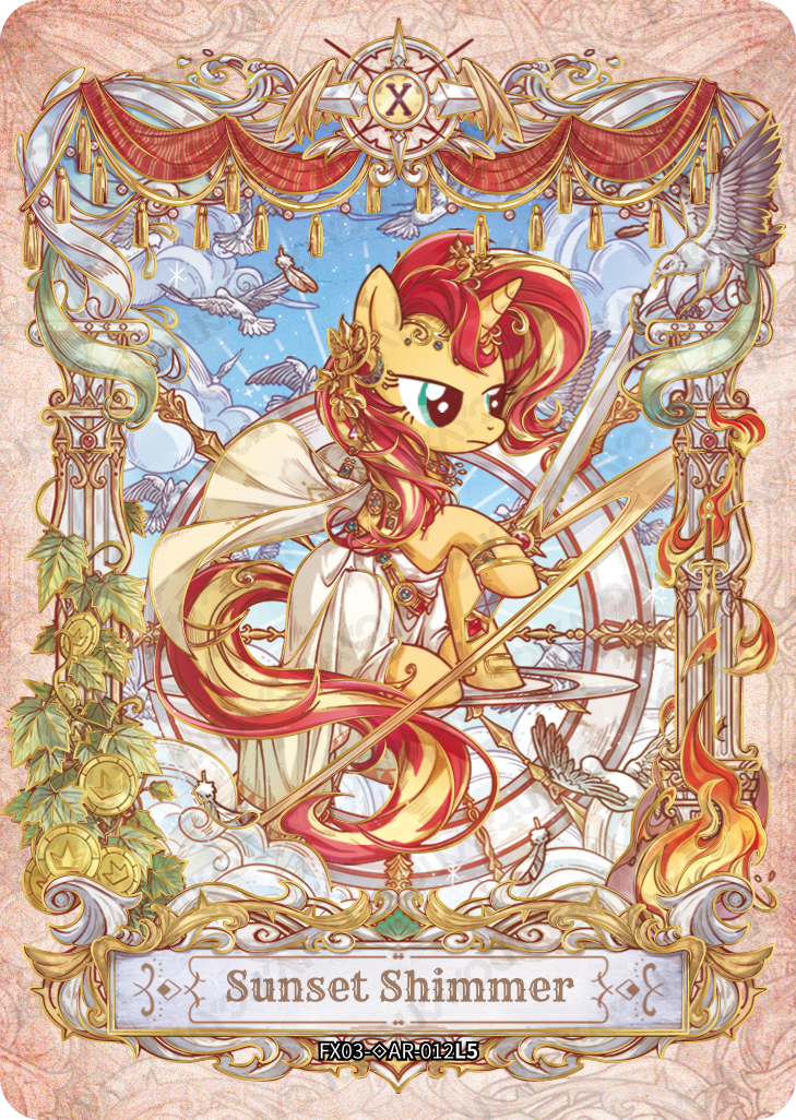 FX03-◇AR-012 | KAYOU MLP Star 3 Hidden AR (Standard) exact card | standard finish