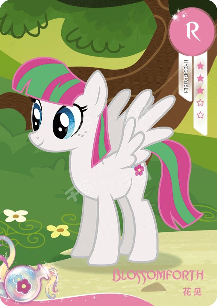 HY06-R-015 KAYOU MLP Rainbow Edition Rainbow 4 R bundle card