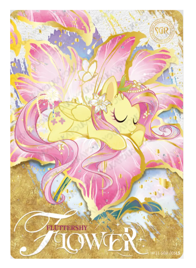 HY11-SGR-005L5 - Fluttershy KAYOU MLP single card