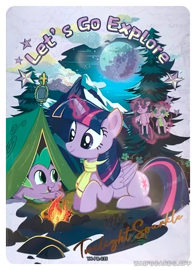 PR-YH-PR-035 YH-PR-035 KAYOU My Little Pony PR card