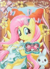 KAYOU My Little Pony Crispy Rice crossover Fluttershy promotional card