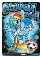 QY08-CR-003L5 - Rainbow Dash KAYOU MLP single card