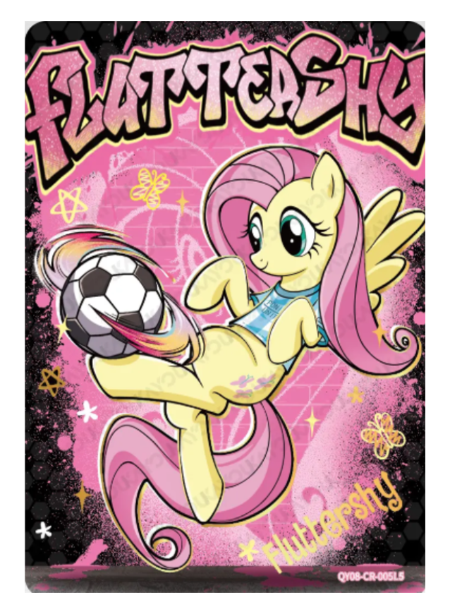 QY08-CR-005L5 - Fluttershy KAYOU MLP single card