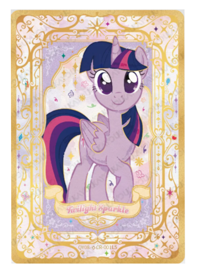 QY08-◇CR-001L5 - Twilight Sparkle KAYOU MLP single card