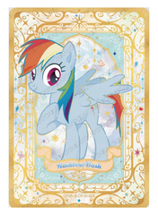 QY08-◇CR-003L5 - Rainbow Dash KAYOU MLP single card