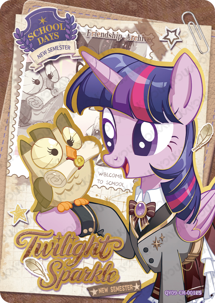 QY09-CR-001 KAYOU My Little Pony Fun Moments Edition 9 CR single card