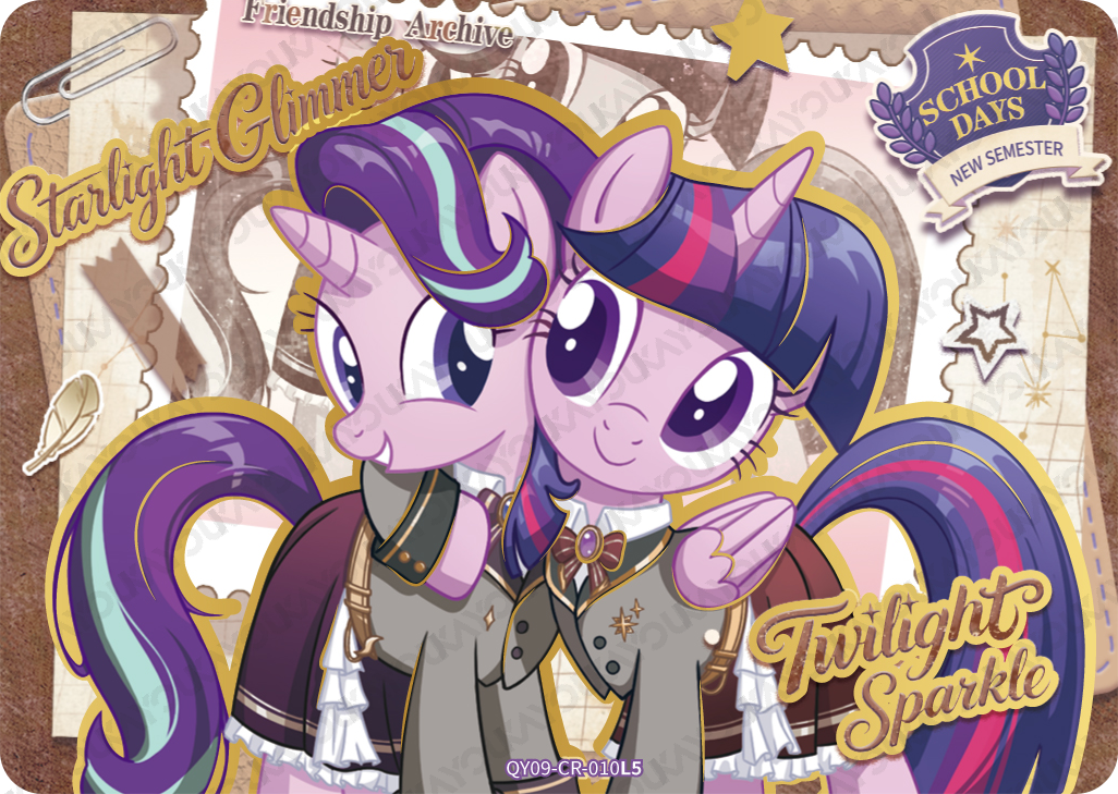 QY09-CR-010 KAYOU My Little Pony Fun Moments Edition 9 CR single card