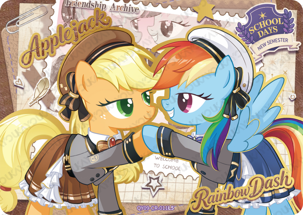 QY09-CR-011 KAYOU My Little Pony Fun Moments Edition 9 CR single card