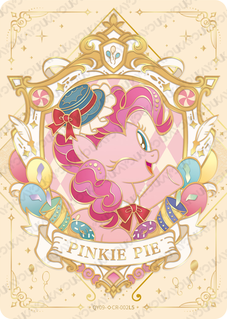 QY09-◇CR-002 KAYOU My Little Pony Fun Moments Edition 9 Hidden Diamond CR single card