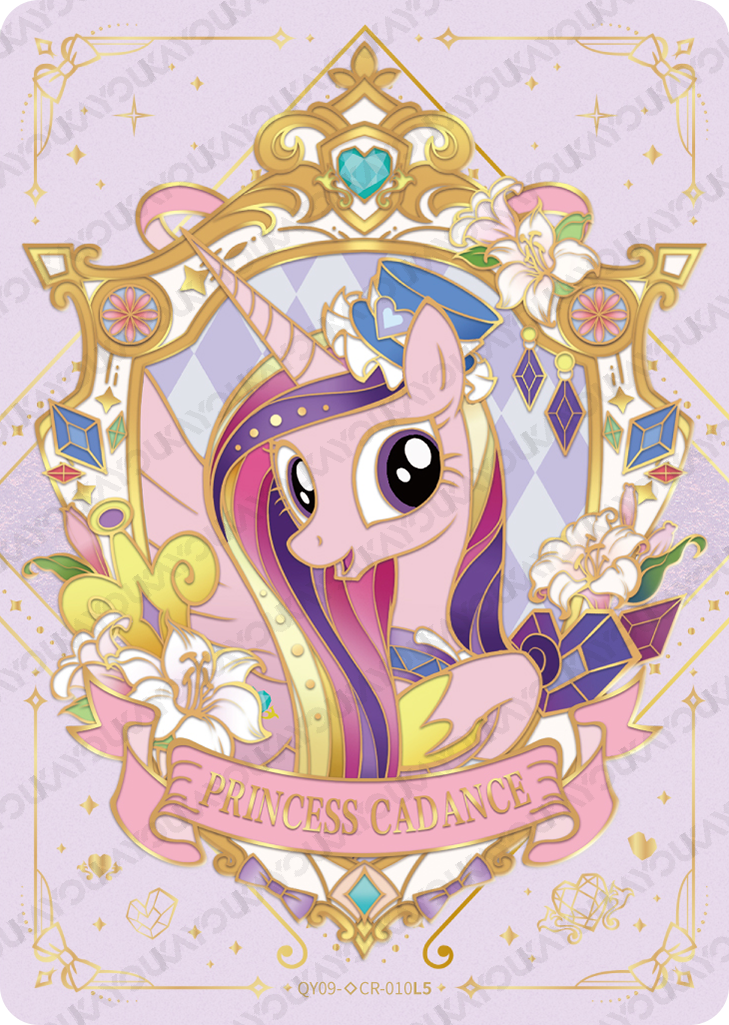 QY09-◇CR-010 KAYOU My Little Pony Fun Moments Edition 9 Hidden Diamond CR single card