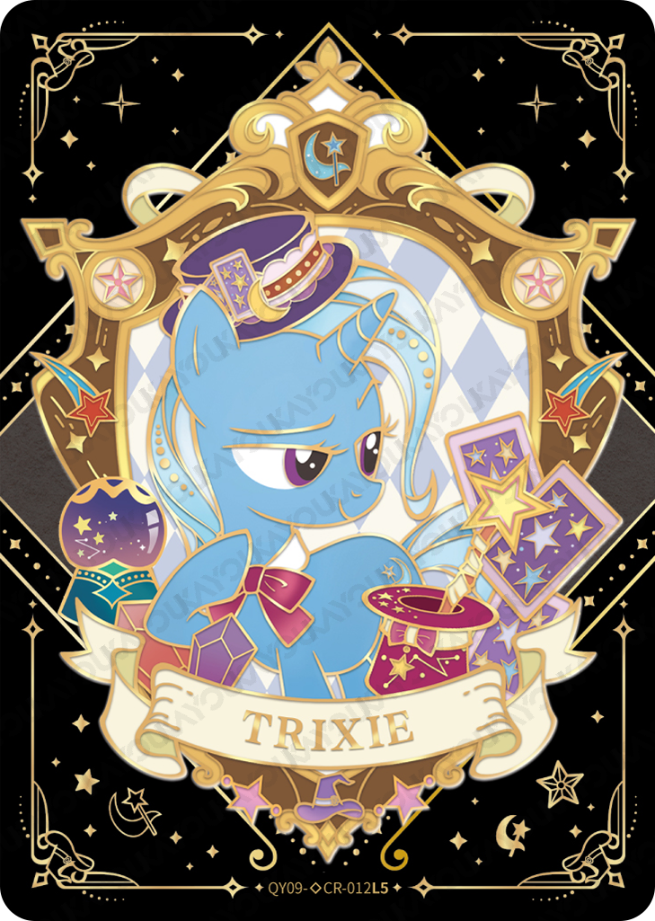 QY09-◇CR-012 KAYOU My Little Pony Fun Moments Edition 9 Hidden Diamond CR single card