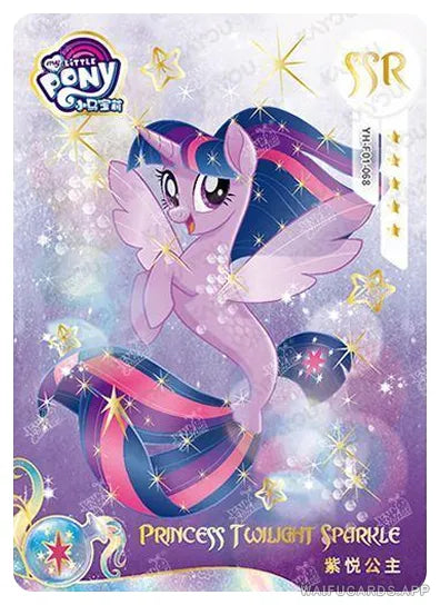 YH-F01-068 KAYOU MLP Rainbow Edition Rainbow 1 SSR single card